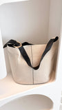Cali Shoulder Bag Bone Linen