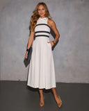 Gracelyn A Line Midi Dress