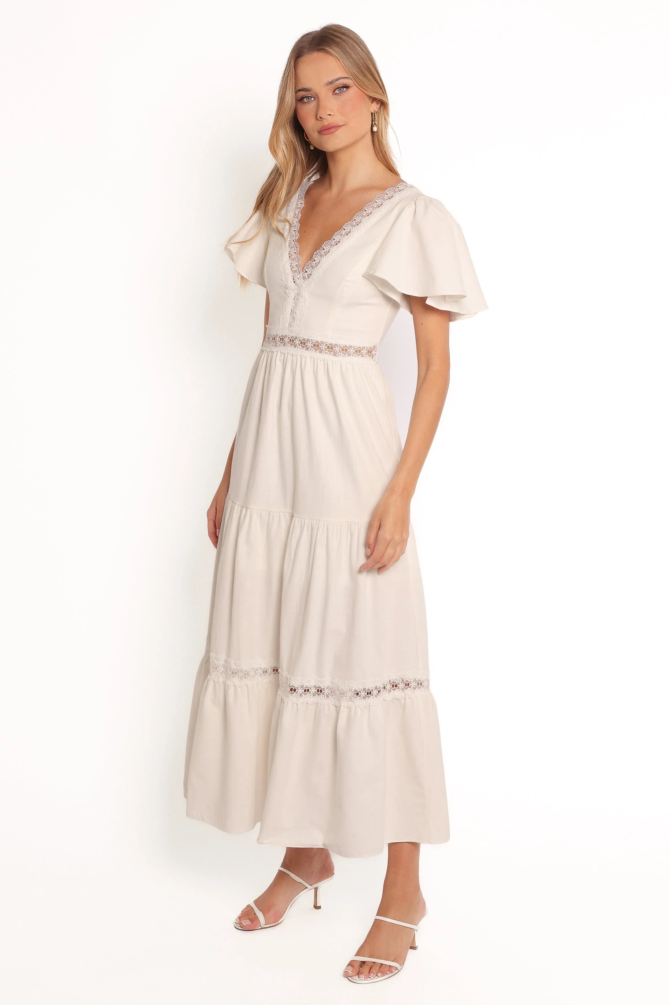 Minny Maxi Dress Cream