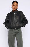 Put In Effort Jacket Black
