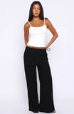 Off Beat Pants Black
