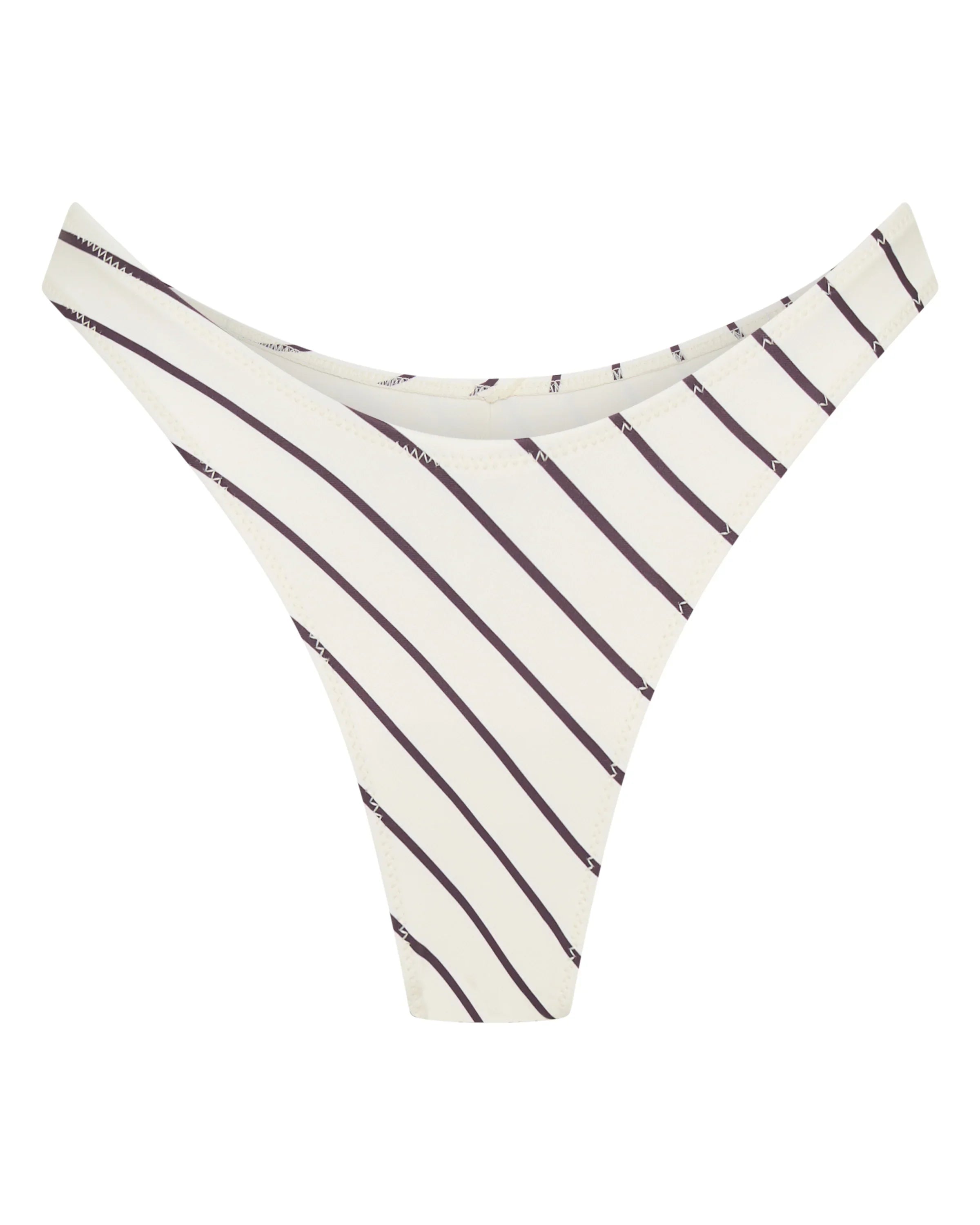 Belmont Bottoms Cream Choc Stripe