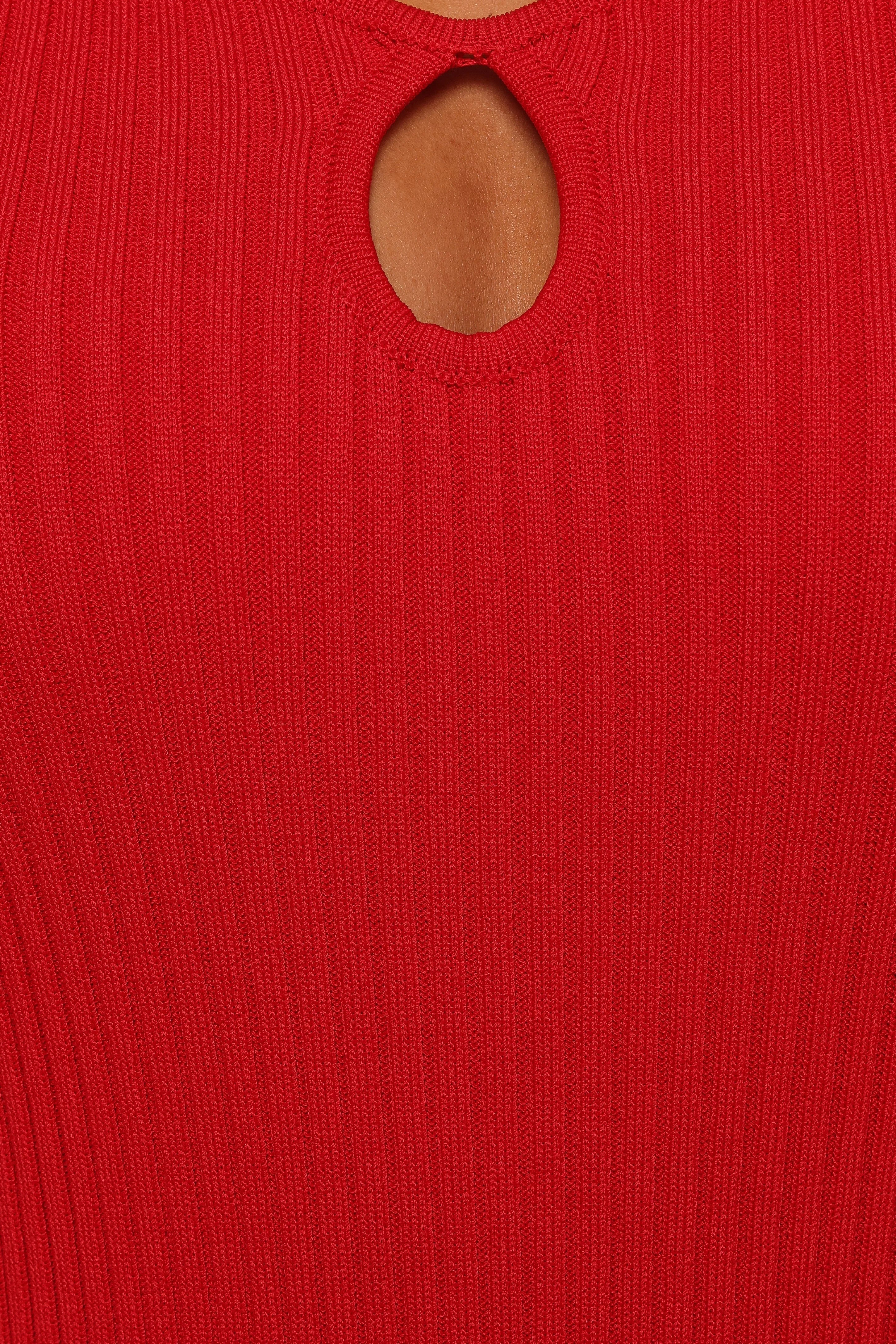 Robin Midi Dress Red