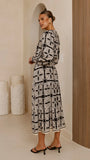 Lani Maxi Dress Cortana Print