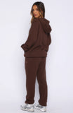 Moving Out Waffle Sweatpants Chocolate