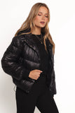 Archie Puffer Jacket Black