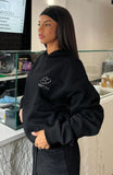 Always Shining Oversized Hoodie Black