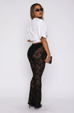 New Era Lace Pants Black