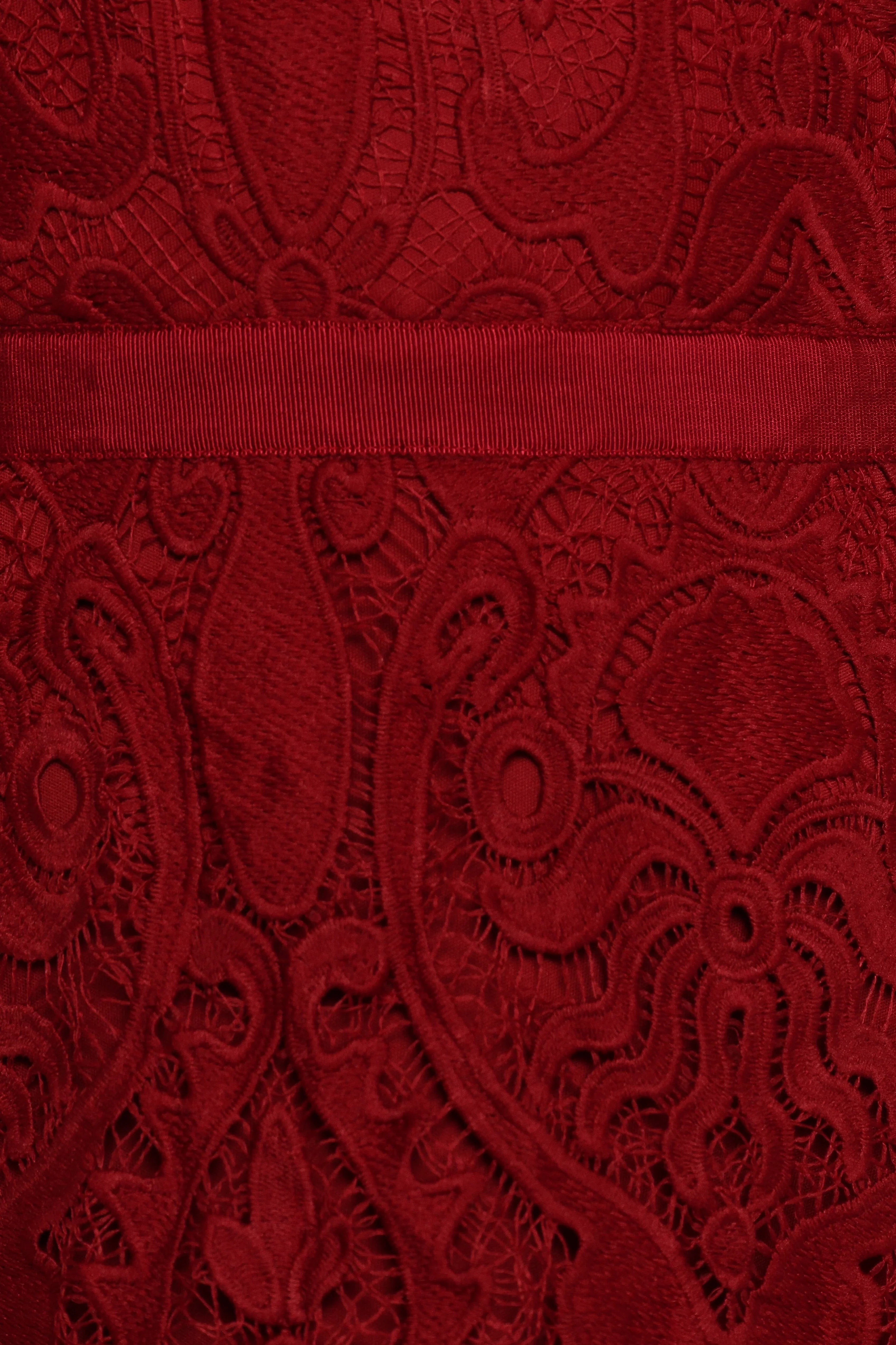 Elijah Maxi Dress Red
