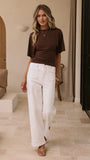 Macadrian Jeans White Denim