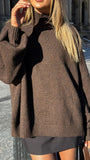 Harita Knitted Sweater Chocolate
