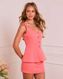Beloved Muse Vest Top Mini Dress