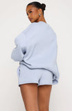 Test Drive Oversized Sweater Blue