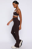 Movement Flare Leggings Dark Chocolate