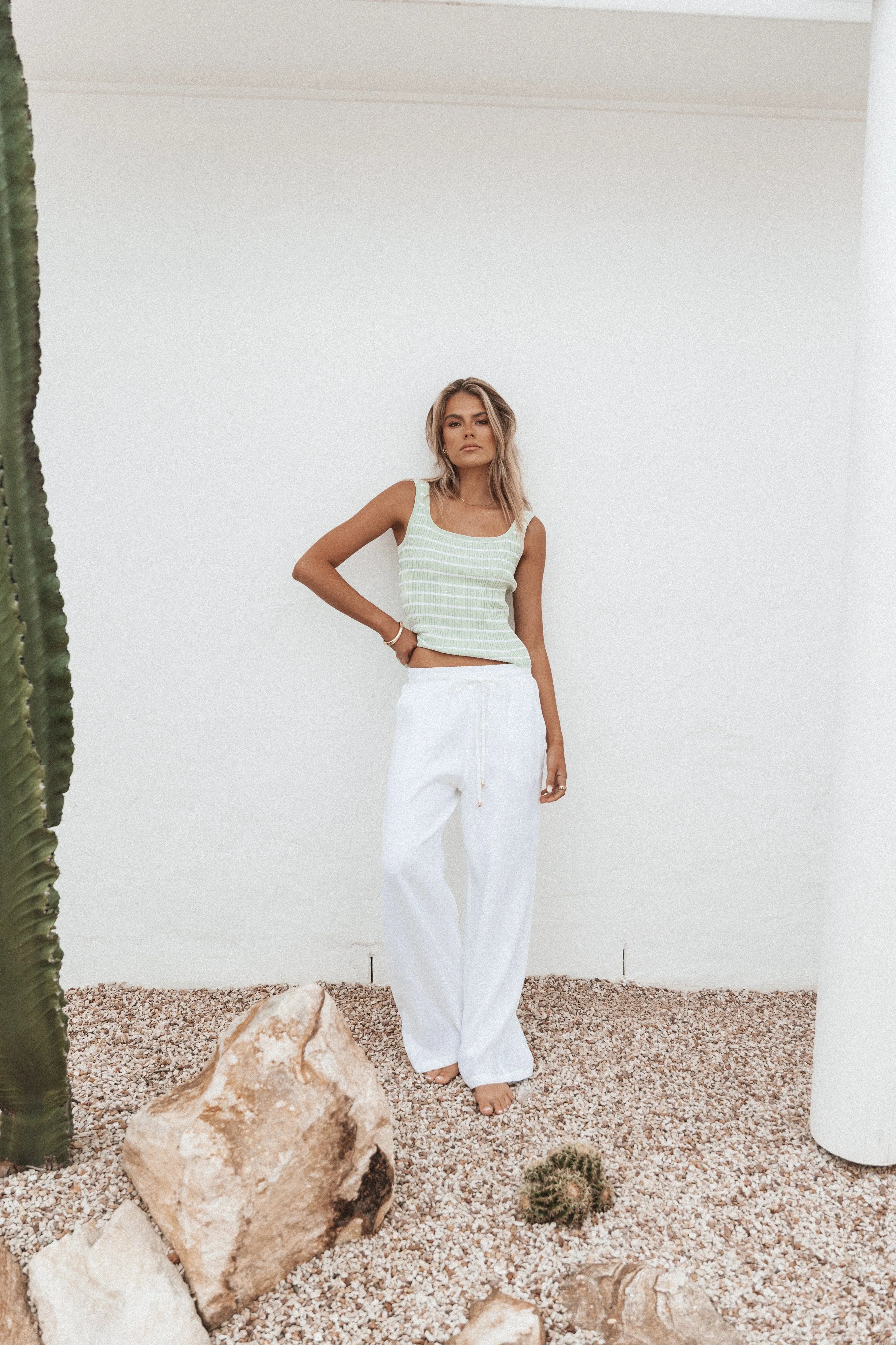 Wren Pant White