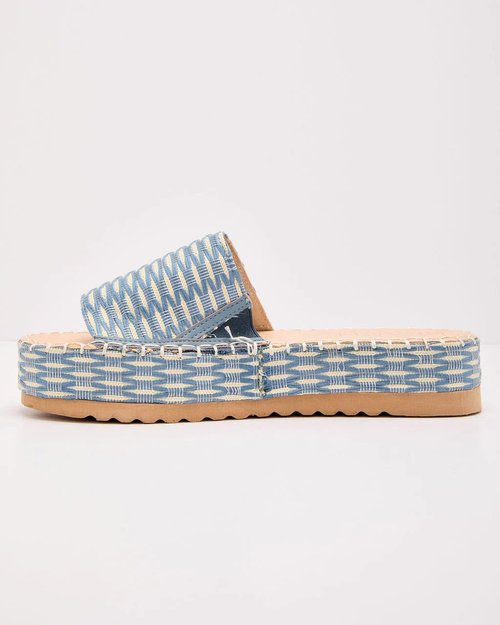 Ashlen Raffia Platform Sandals