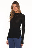 Delphine Top Black