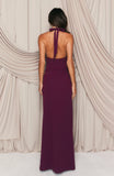 Twilight Temptation Maxi Dress Plum