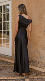 Auria Off Shoulder Maxi Dress Black