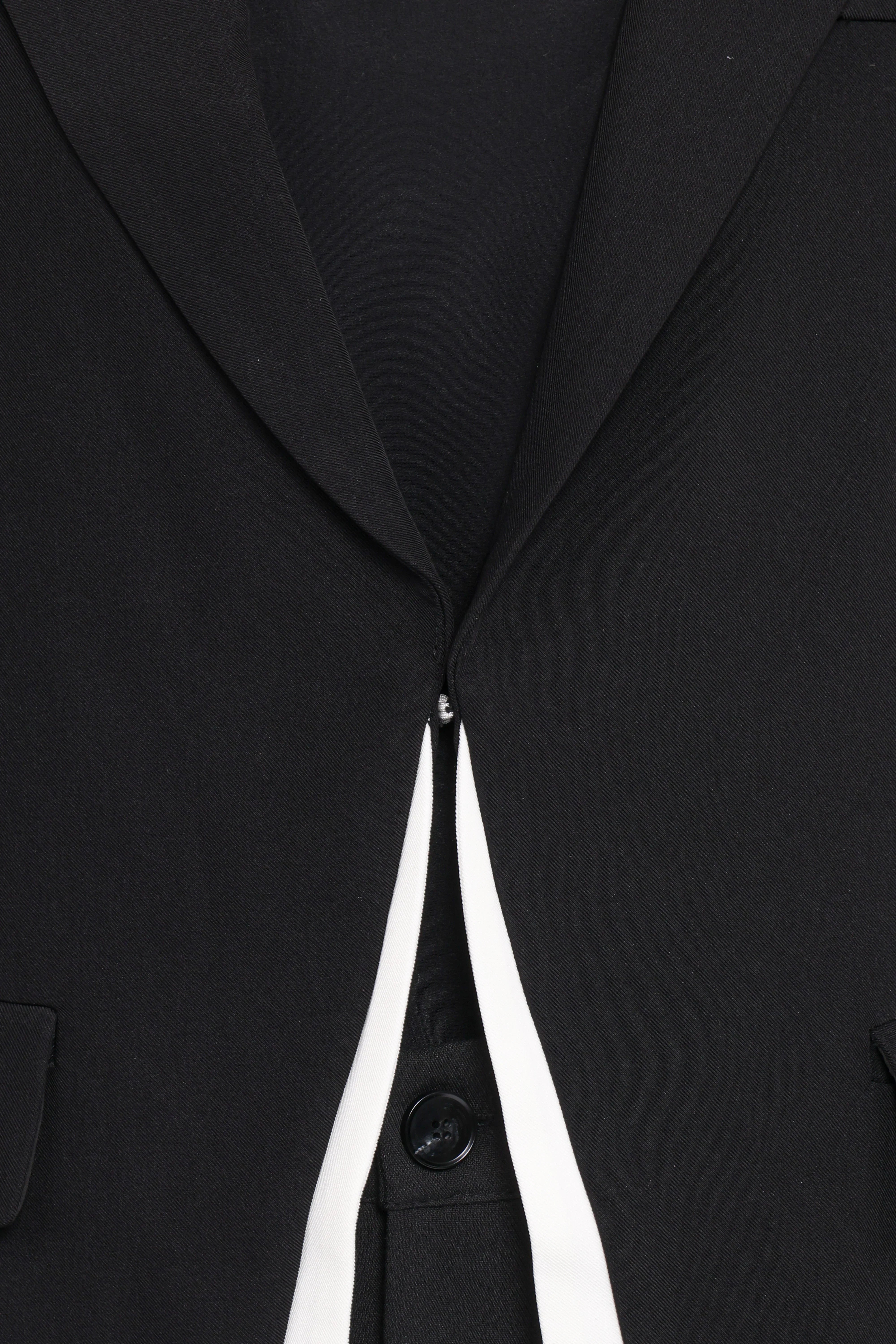 Melissa Layered Blazer Black