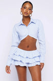 Lightening Hour Long Sleeve Shirt Sky Blue