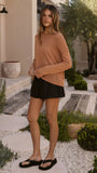 Lakoa Knit Top Rust