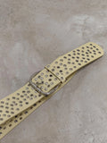 Toto Belt Blonde Silver