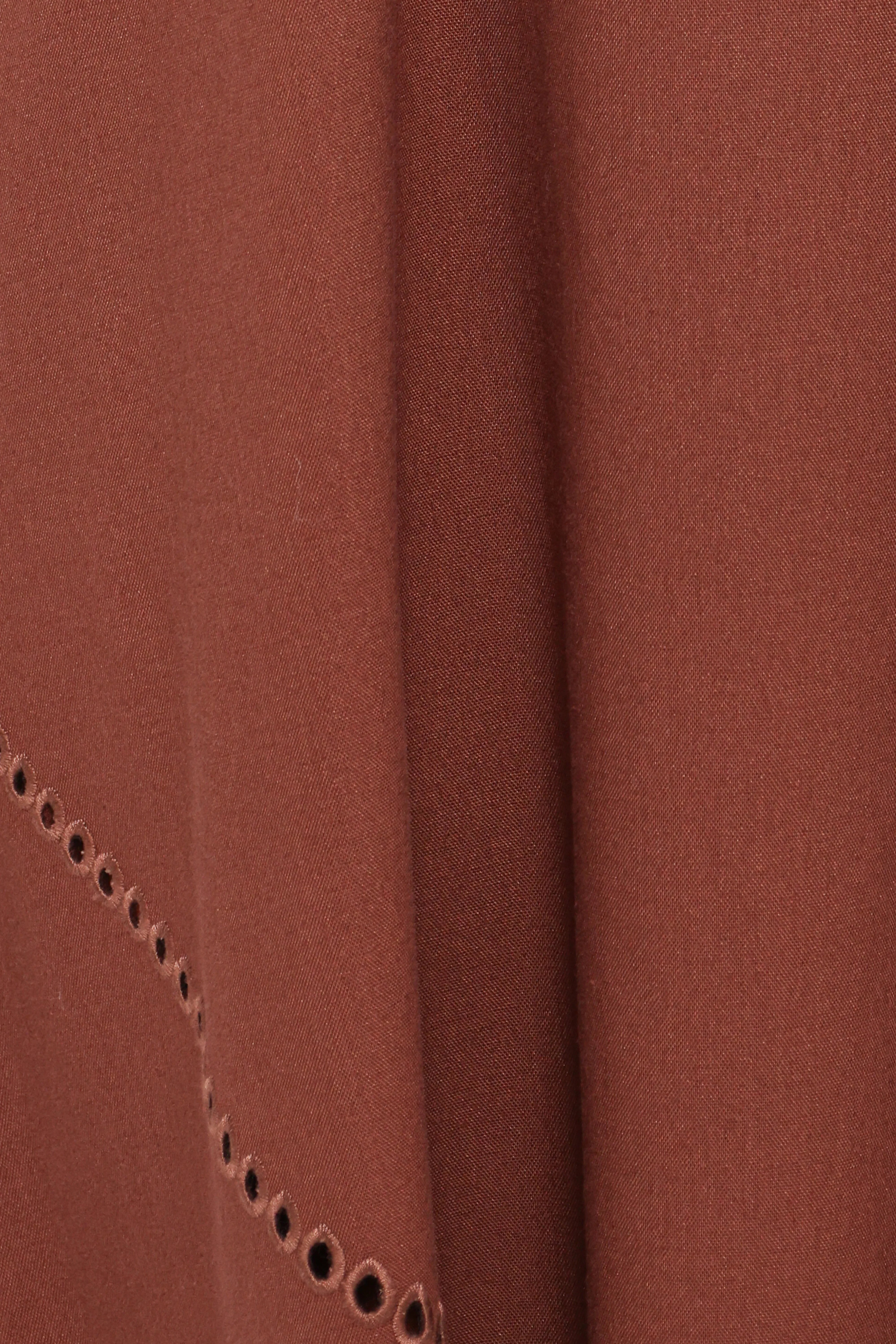 Como Strapless Maxi Dress Brown