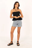 Dede Halter Top Black