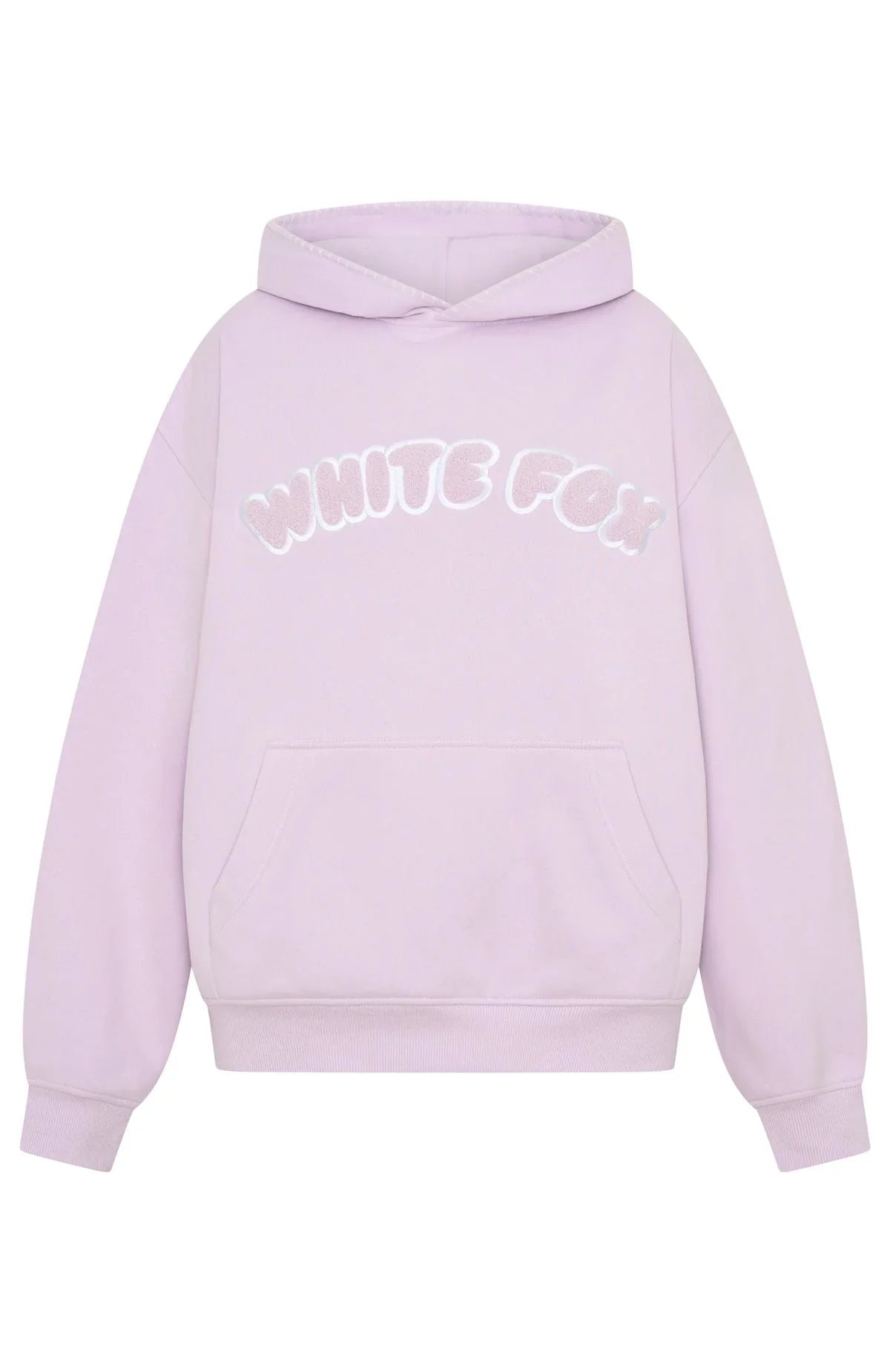 Vol 1 Front Graphic Oversized Hoodie Lilac