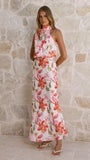 Marlie Maxi Dress Pink Floral