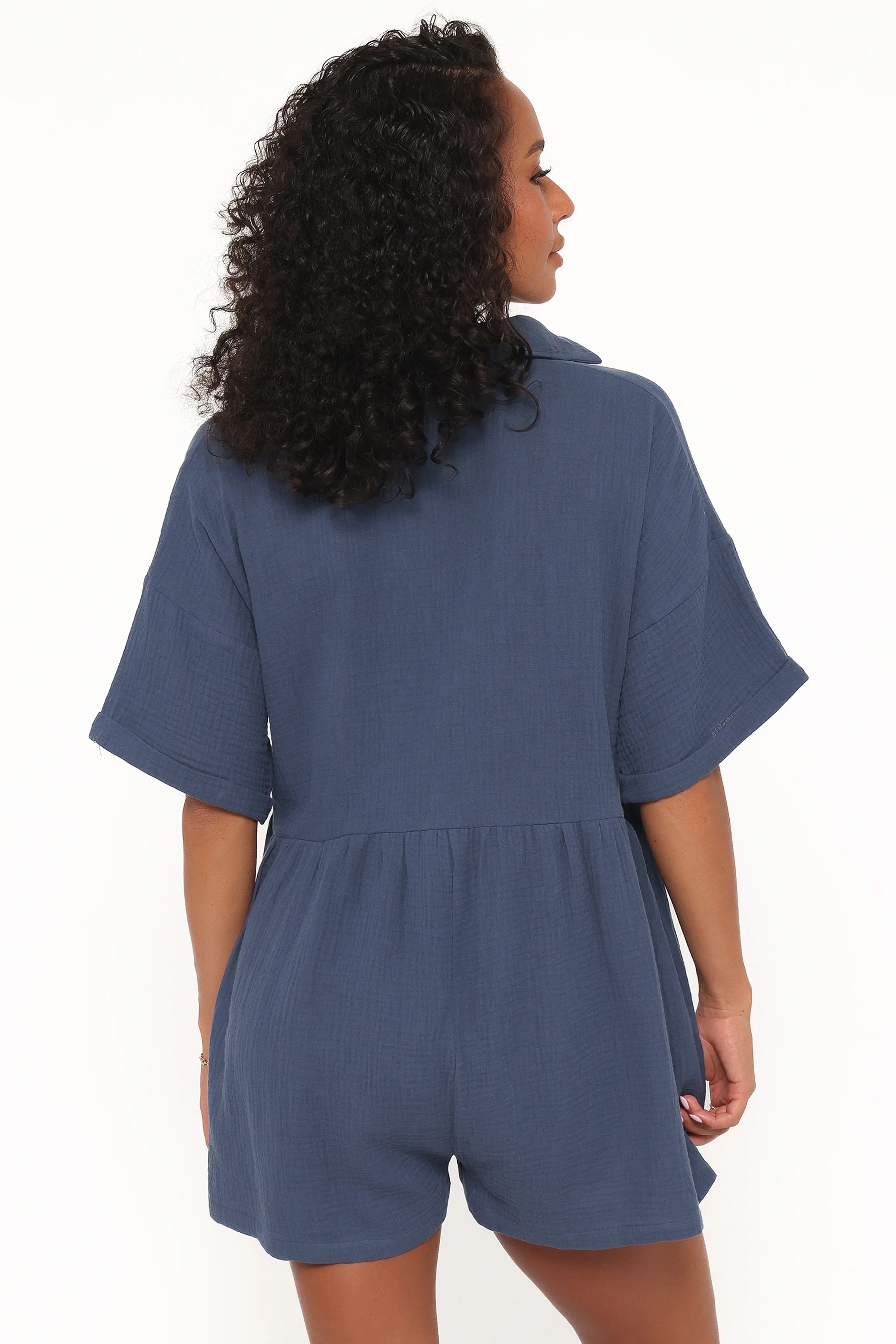 Winny Romper Denim Blue