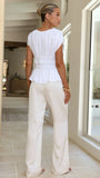 Amy Top White