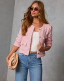 Quiet Power Tweed Blazer