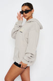 To The Moon Oversized Hoodie Lunar