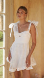 Karis Mini Dress White