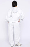 Know What You Want Barrel Leg Sweatpants Grey Marle