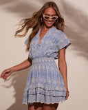 Plenty of Love Eyelet Mini Dress