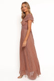 Cressida Maxi Dress Rose Gold