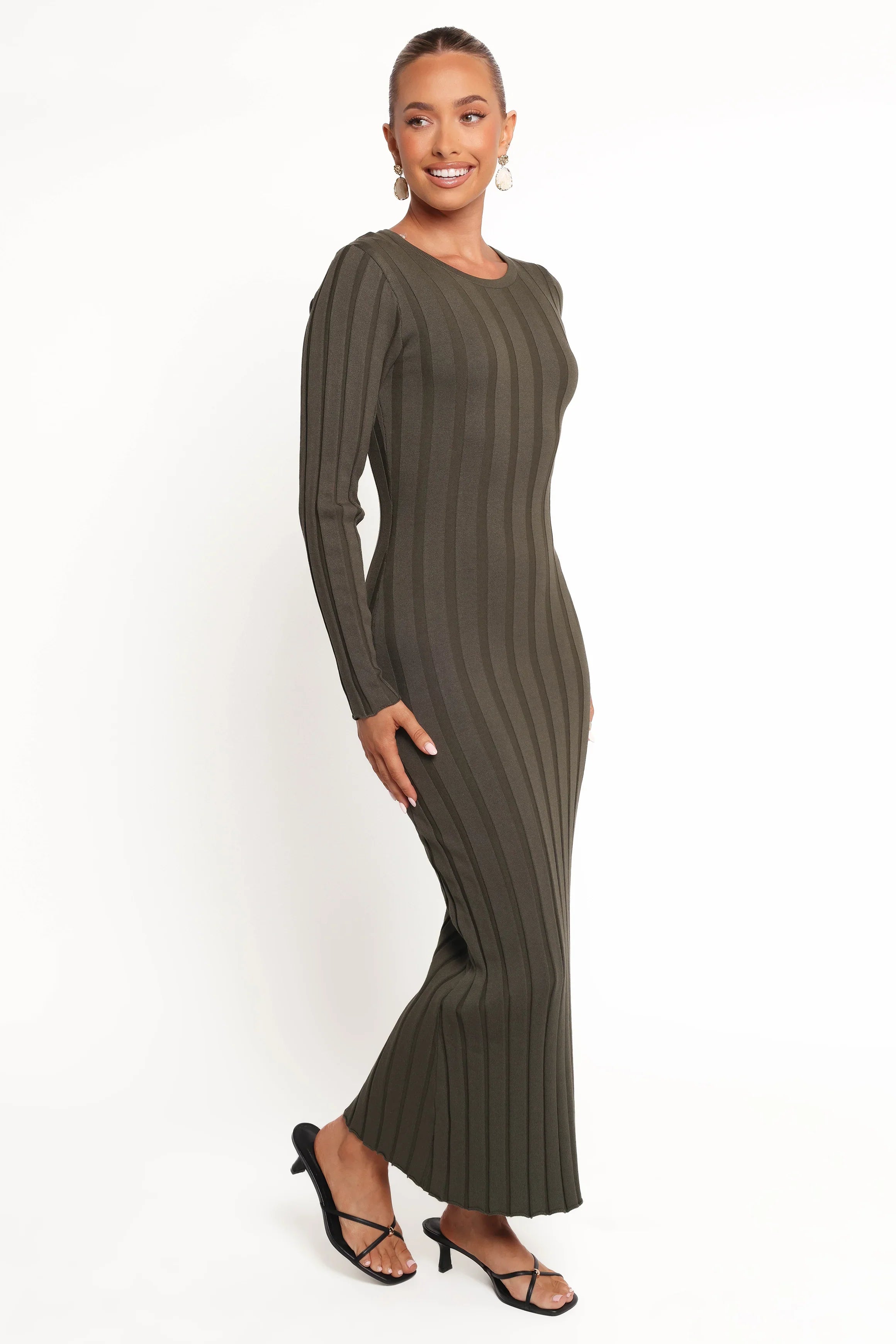 Carlson Maxi Dress Olive
