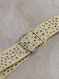Toto Belt Blonde Silver