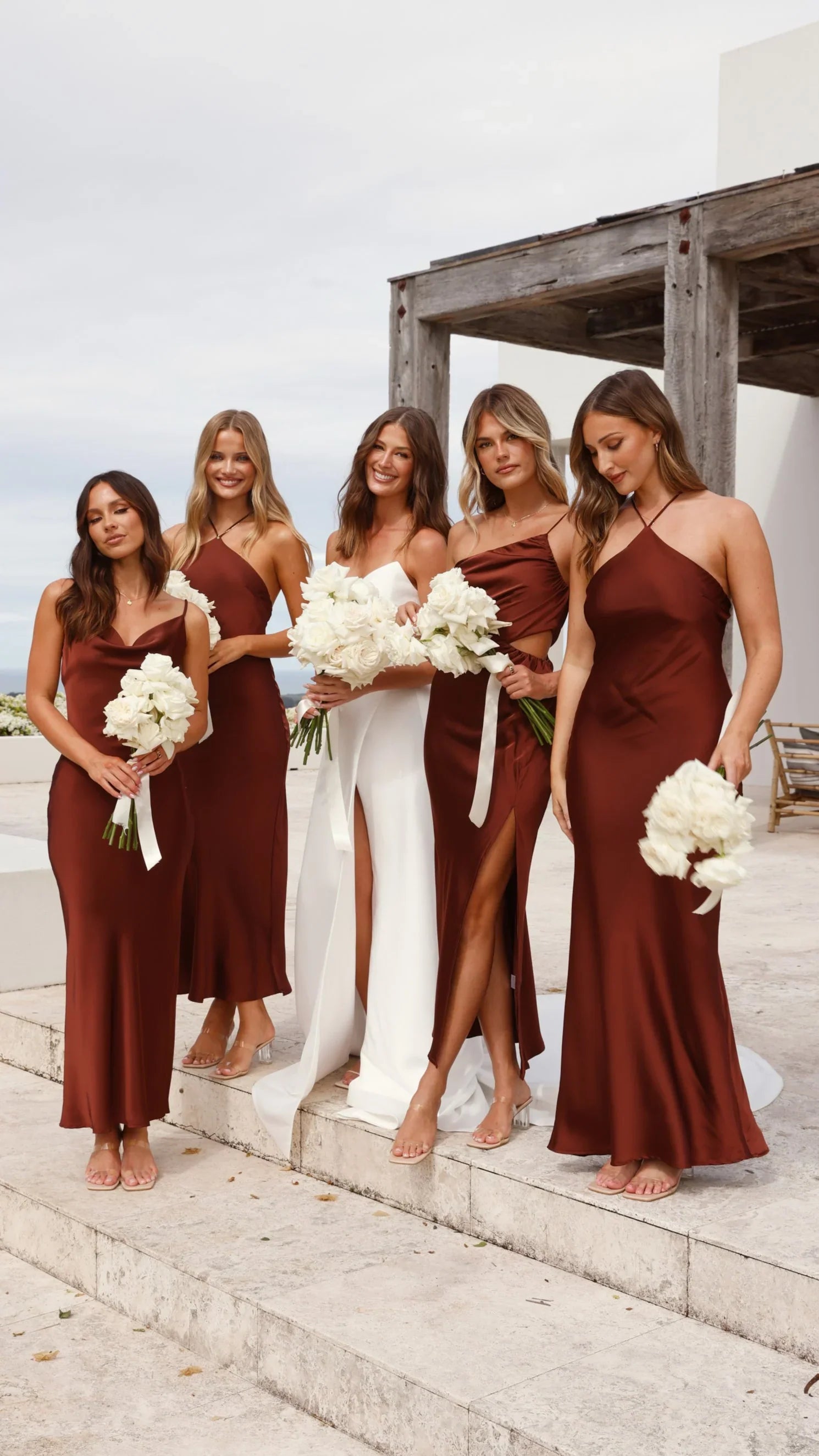 Chiara Maxi Dress Brown