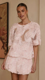 Linnea Mini Skirt Pink