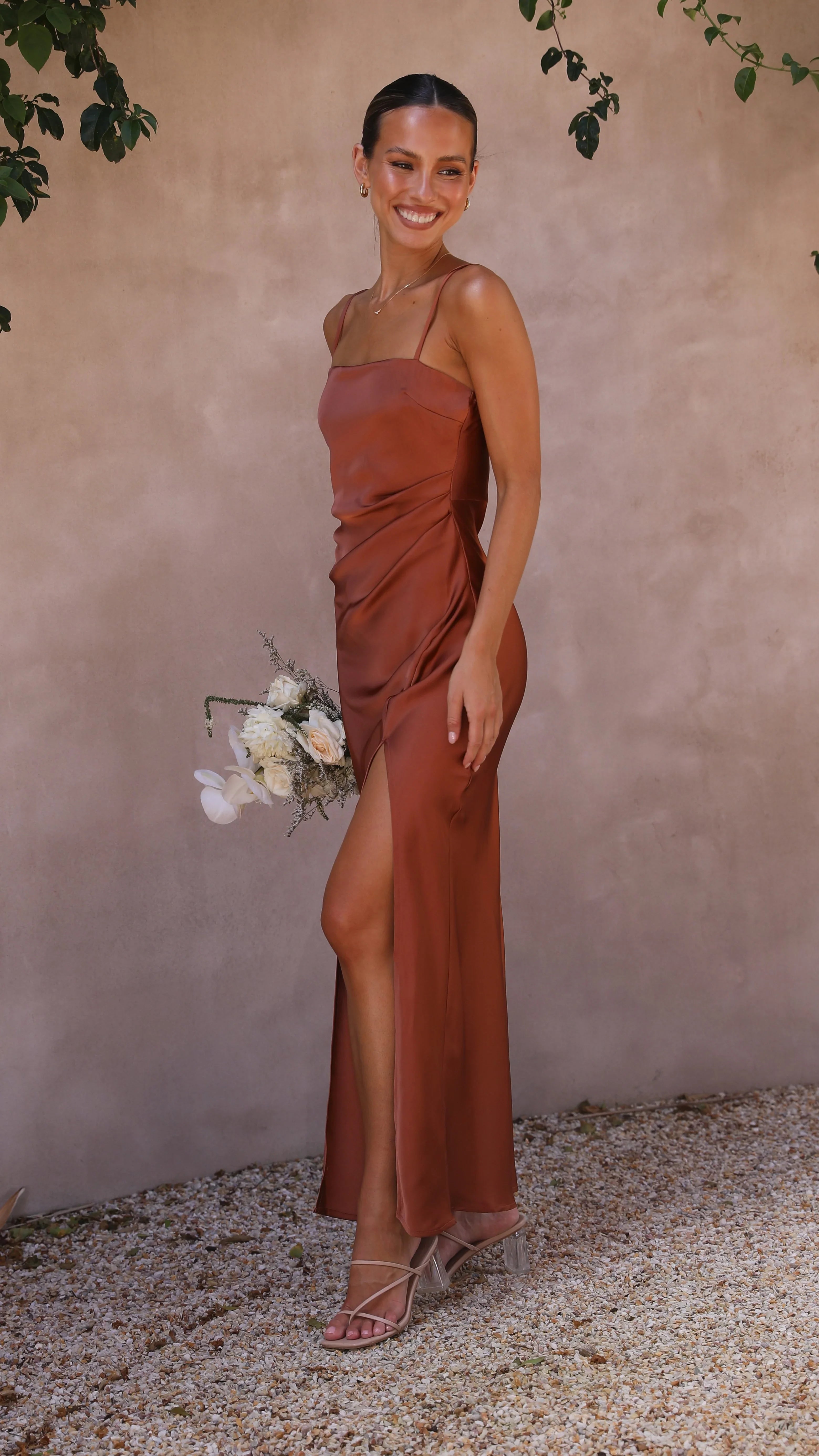 Ilana Maxi Dress Copper