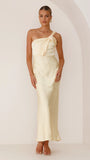 Greta Maxi Dress Lemon