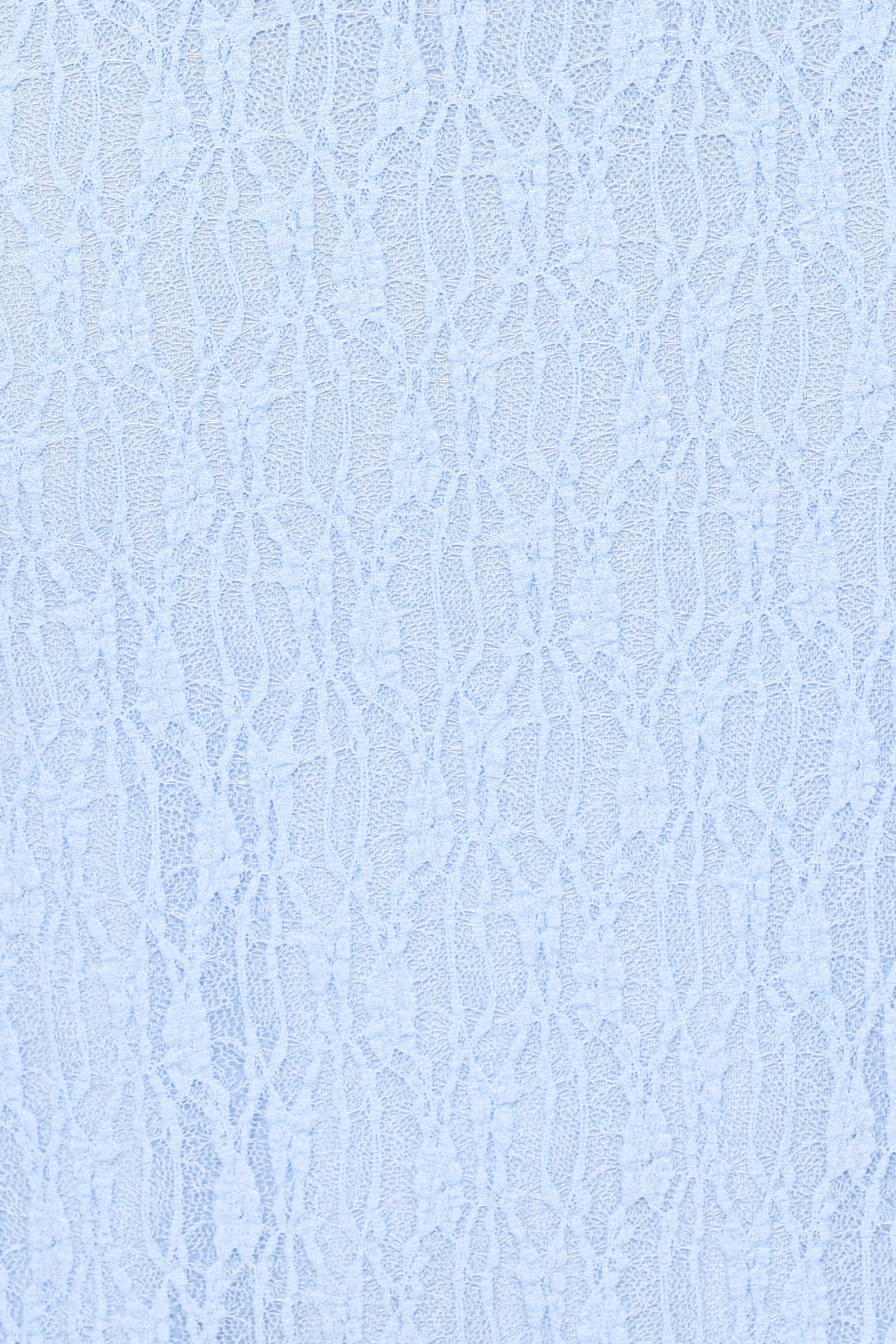 Faeriel Lace Knit Maxi Skirt Blue