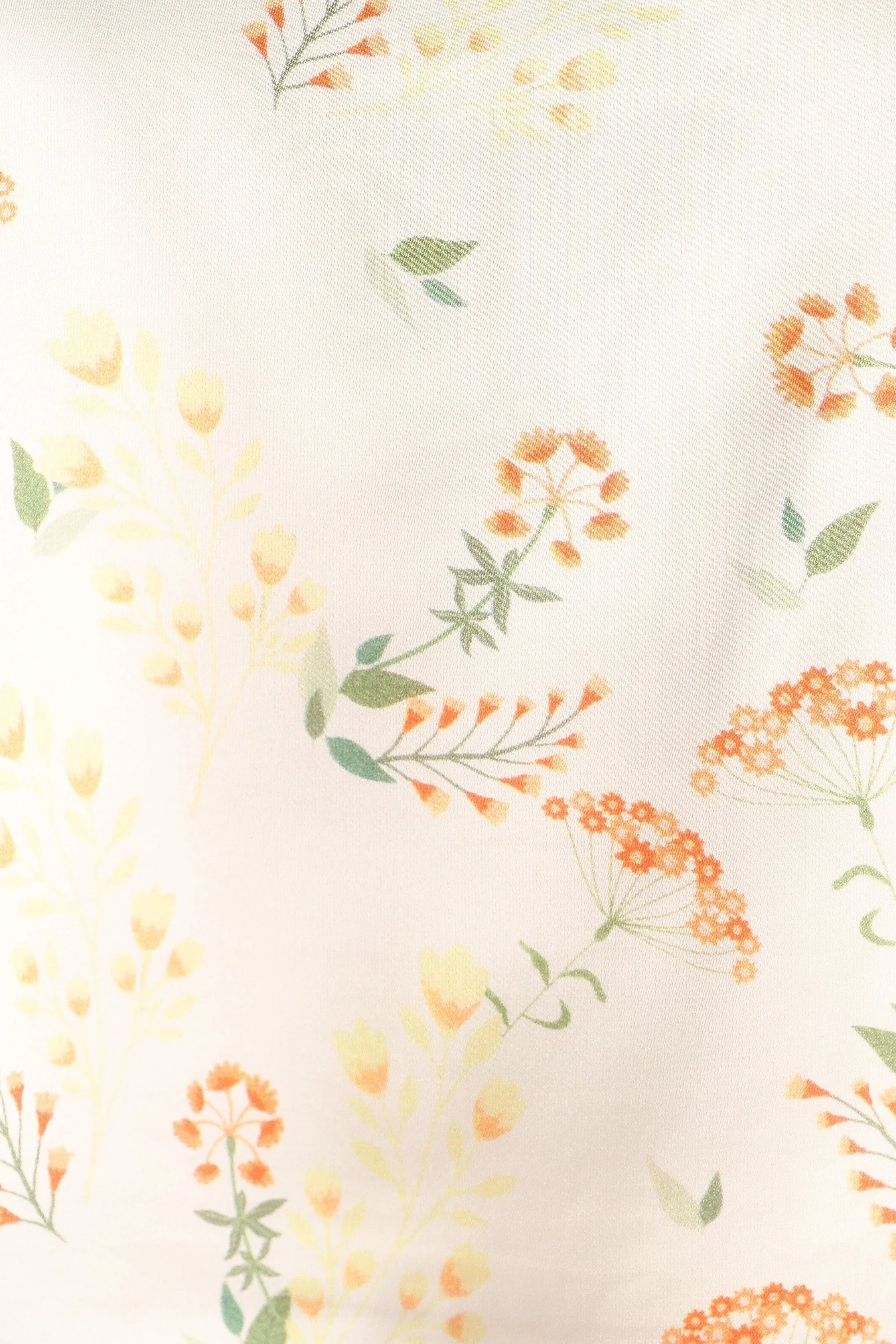 Aminah Puff Sleeve Dress Yellow Floral