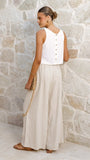 Persephone Crop Top White