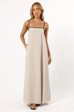 Elliana Maxi Dress Beige