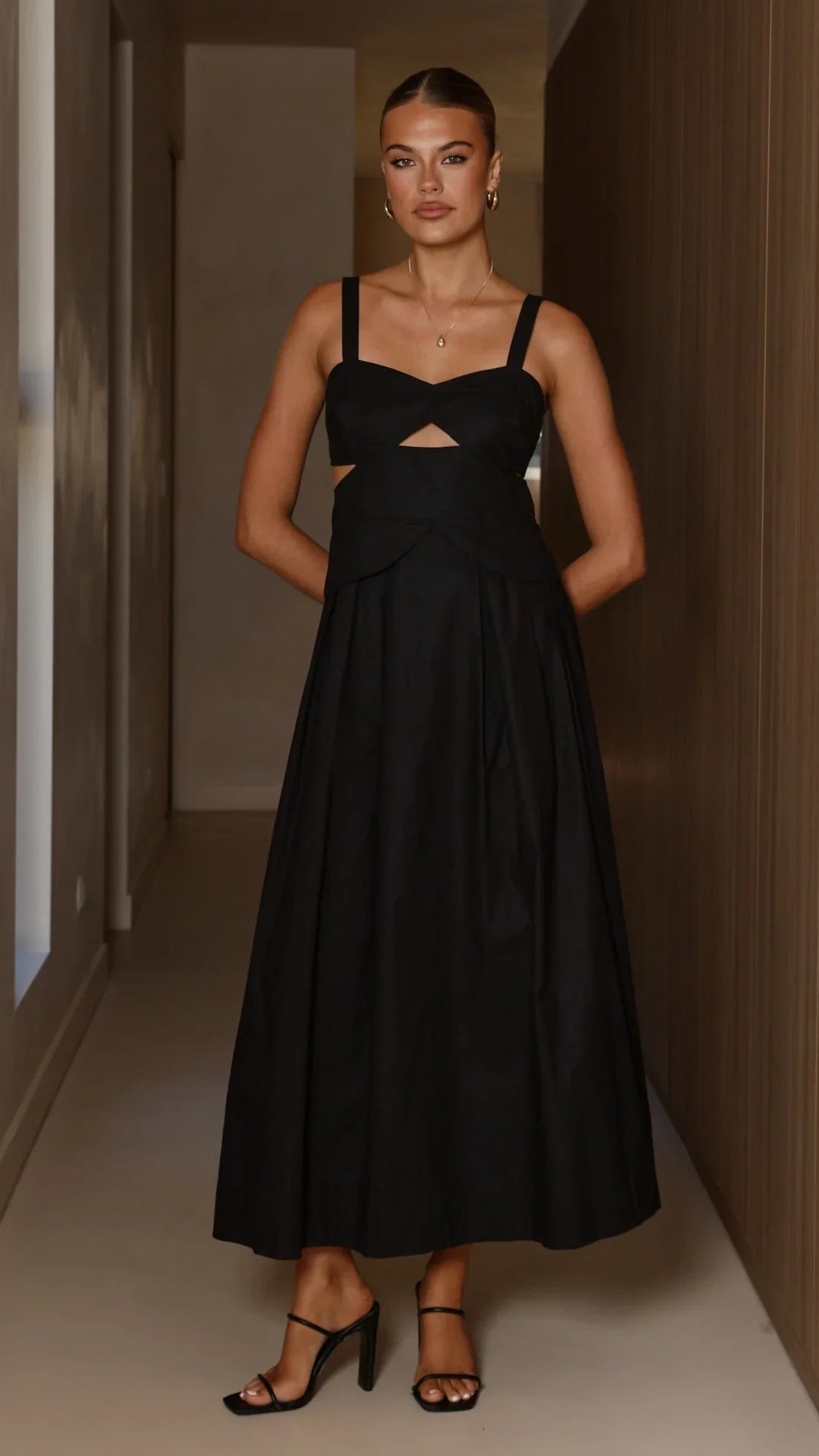 Harleigh Maxi Dress Black
